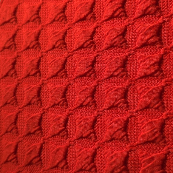 Great Cavalier by St Paul orange A-line three button closure cardigan w/pockets - Picture 5 of 12